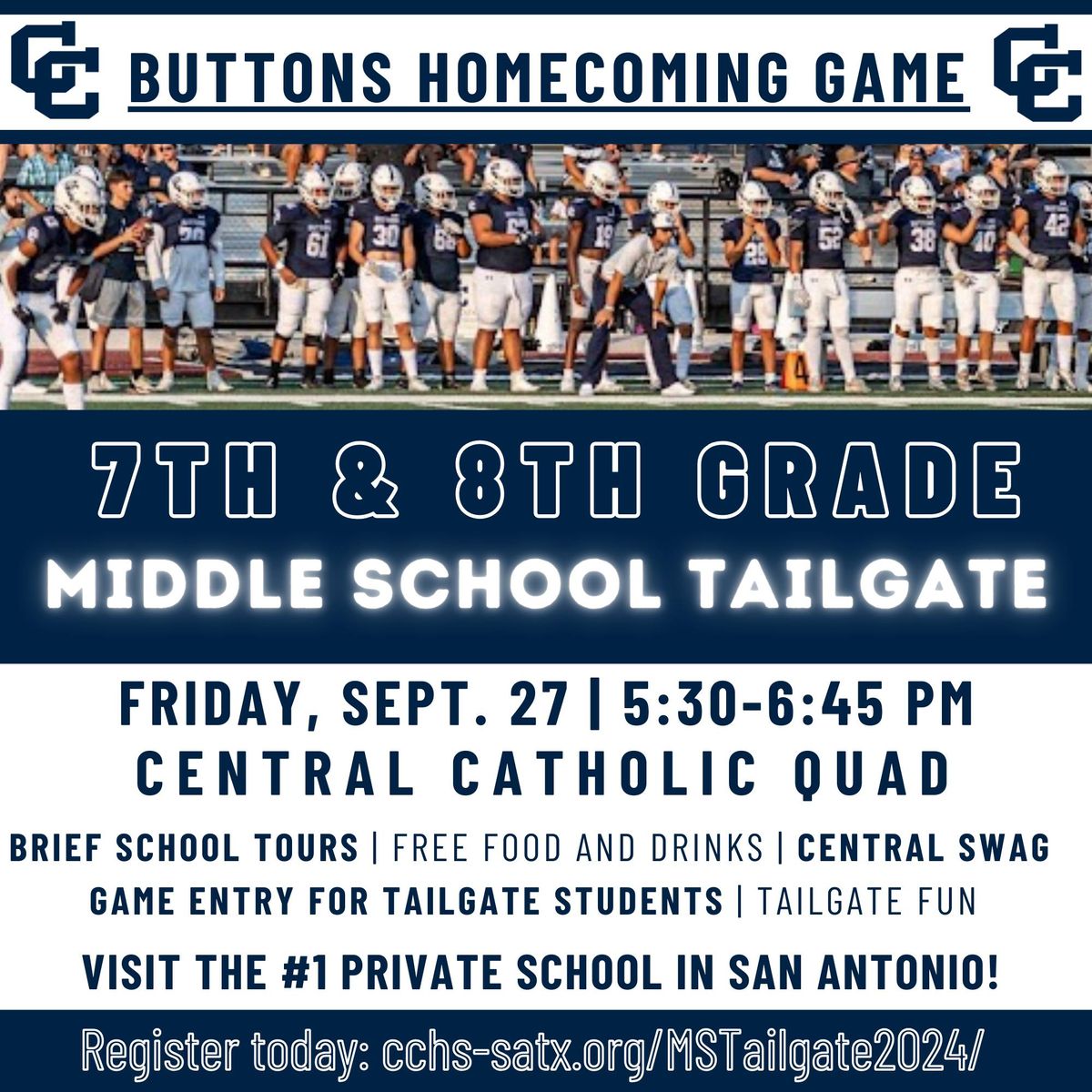 10th Annual Middle School Tailgate