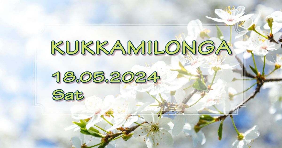 Kukkamilonga \/ Flower Milonga ~ DJ Bernt Andreas Drange