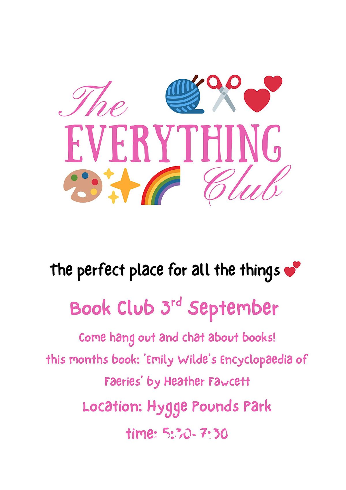 The Everything Club - Book Club