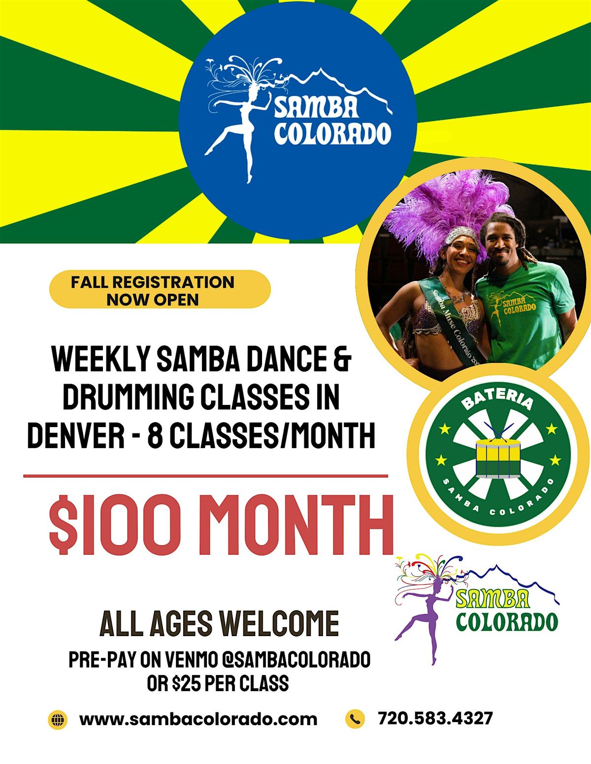 Dance & Drum Classes Denver