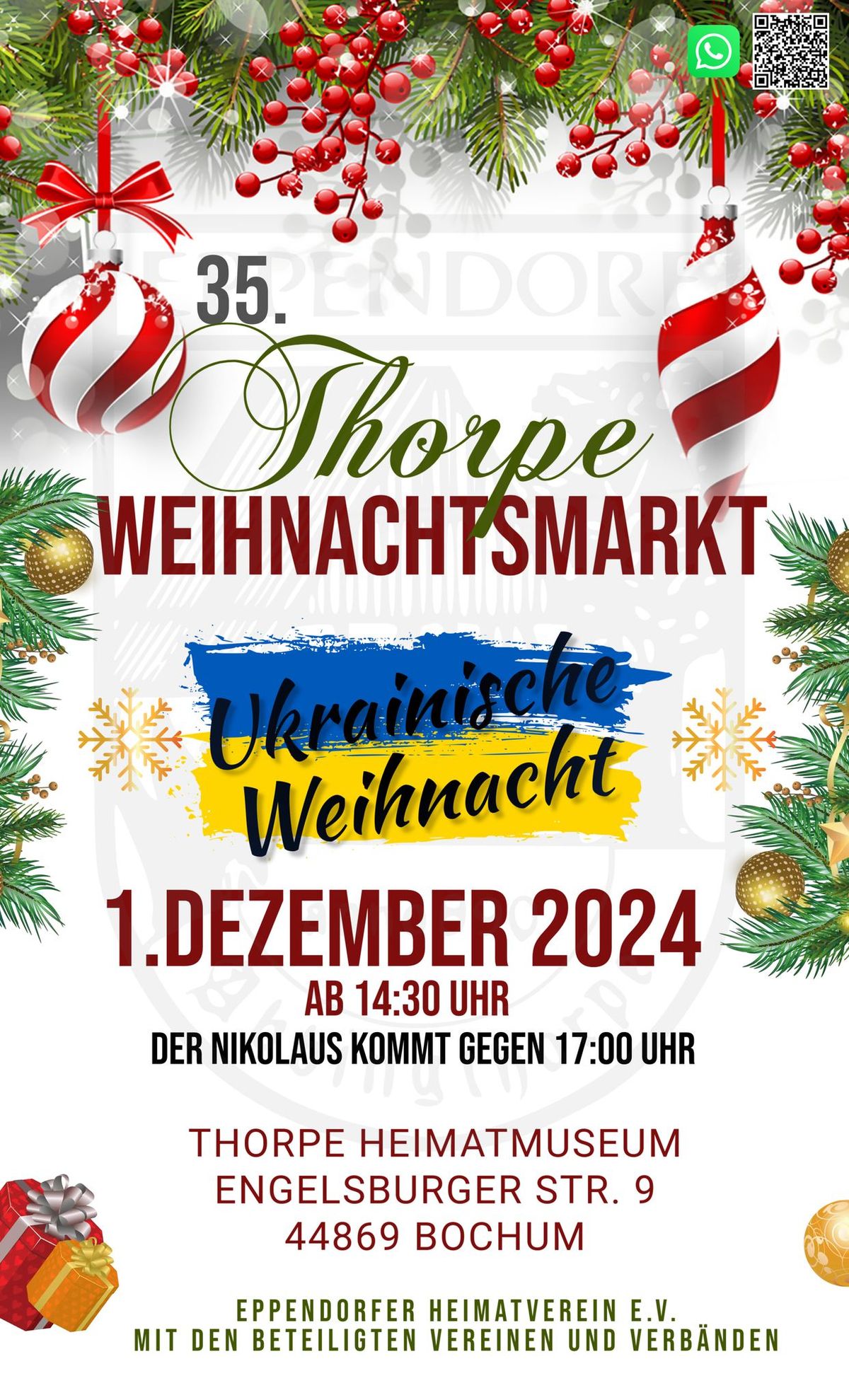 Thorpe Weihnachtsmarkt 2024