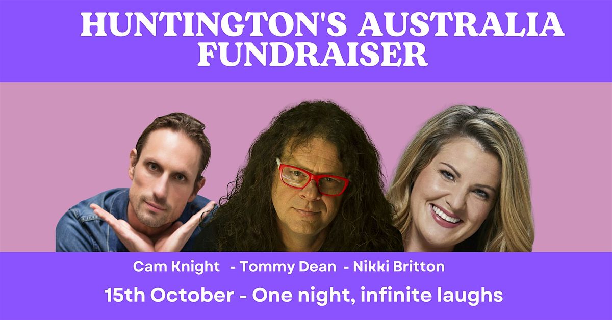 No Laughing Matter -Huntington's Australia - Comedy Fundraiser