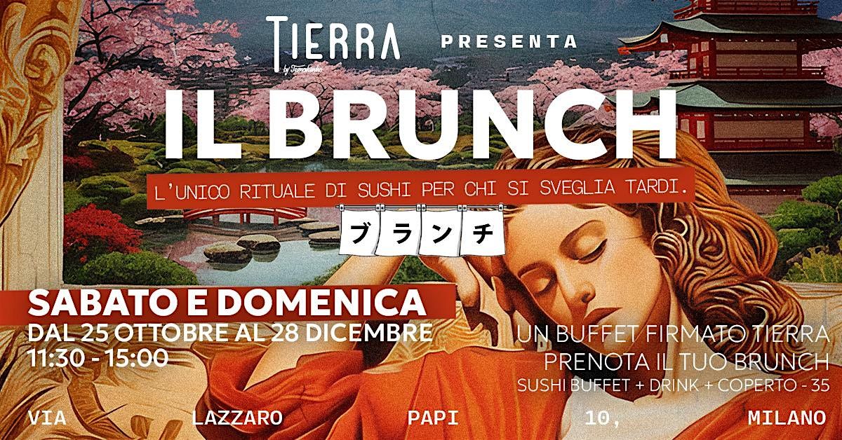 IL BRUNCH. L'unico rituale di sushi