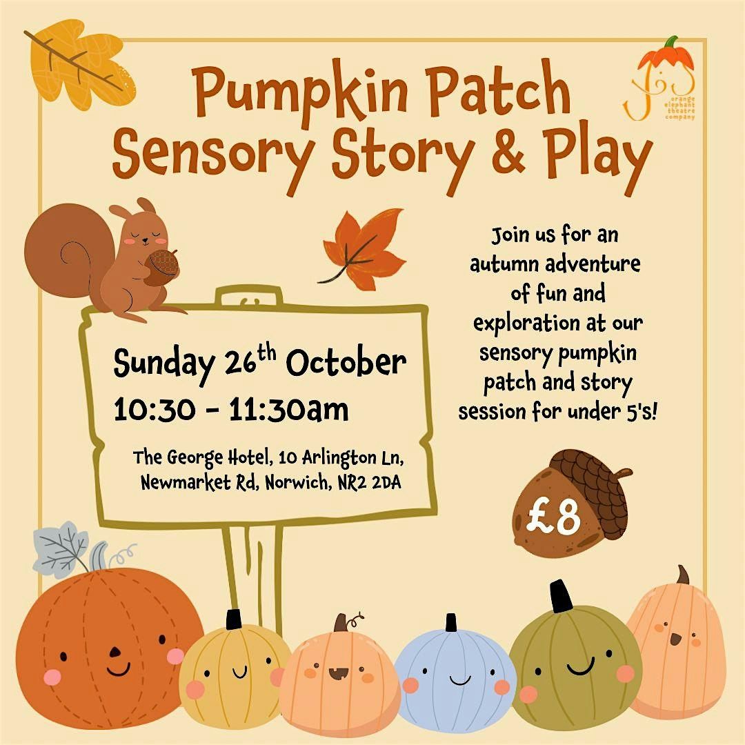 Pumpkin Patch Sensory Story and Play
