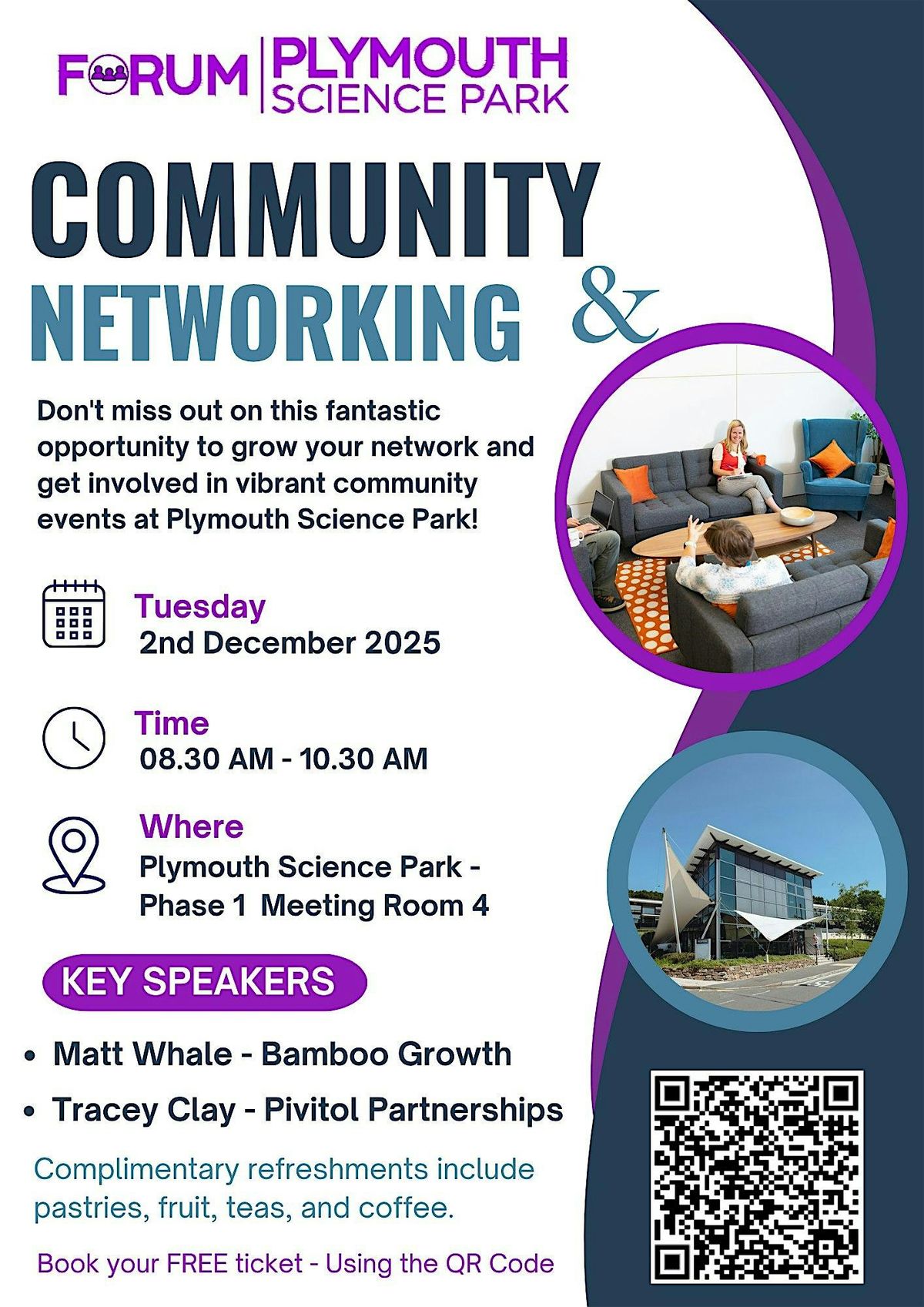 Plymouth Science Park Forum Networking Breakfast