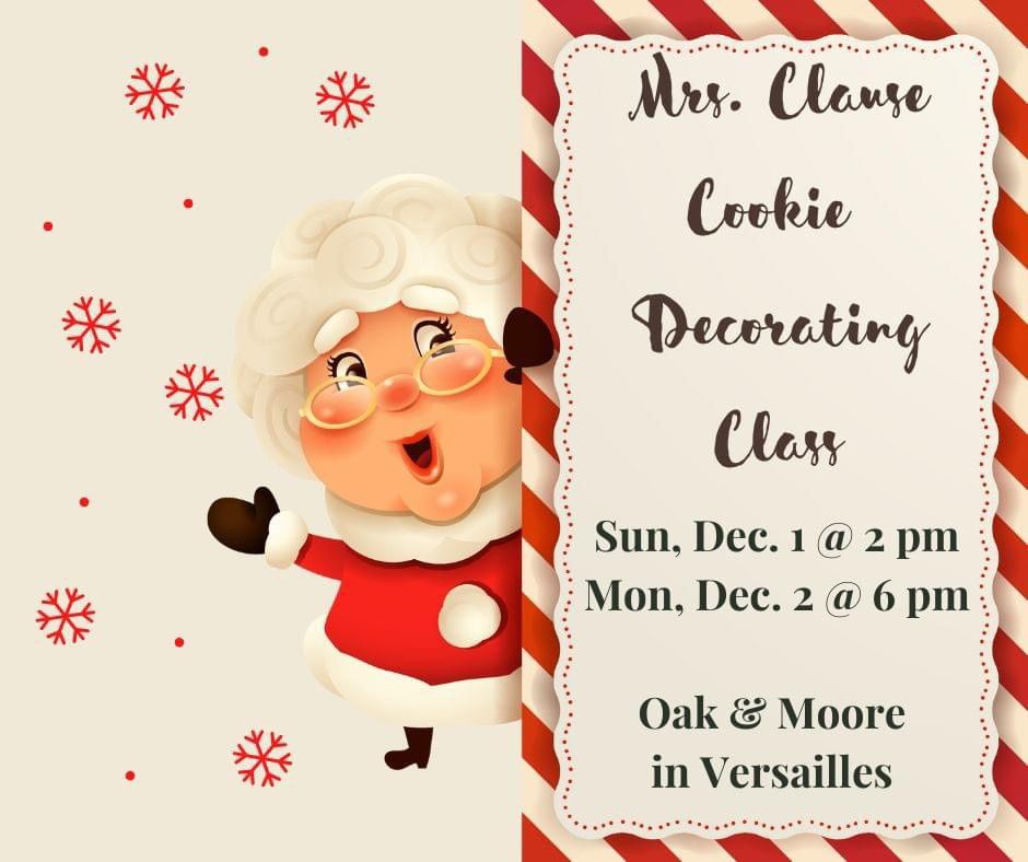 Mrs. Claus Cookie Decorating 