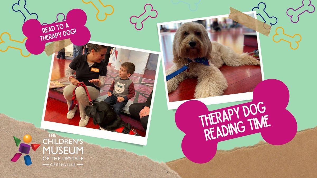 Therapy Dog Reading Time