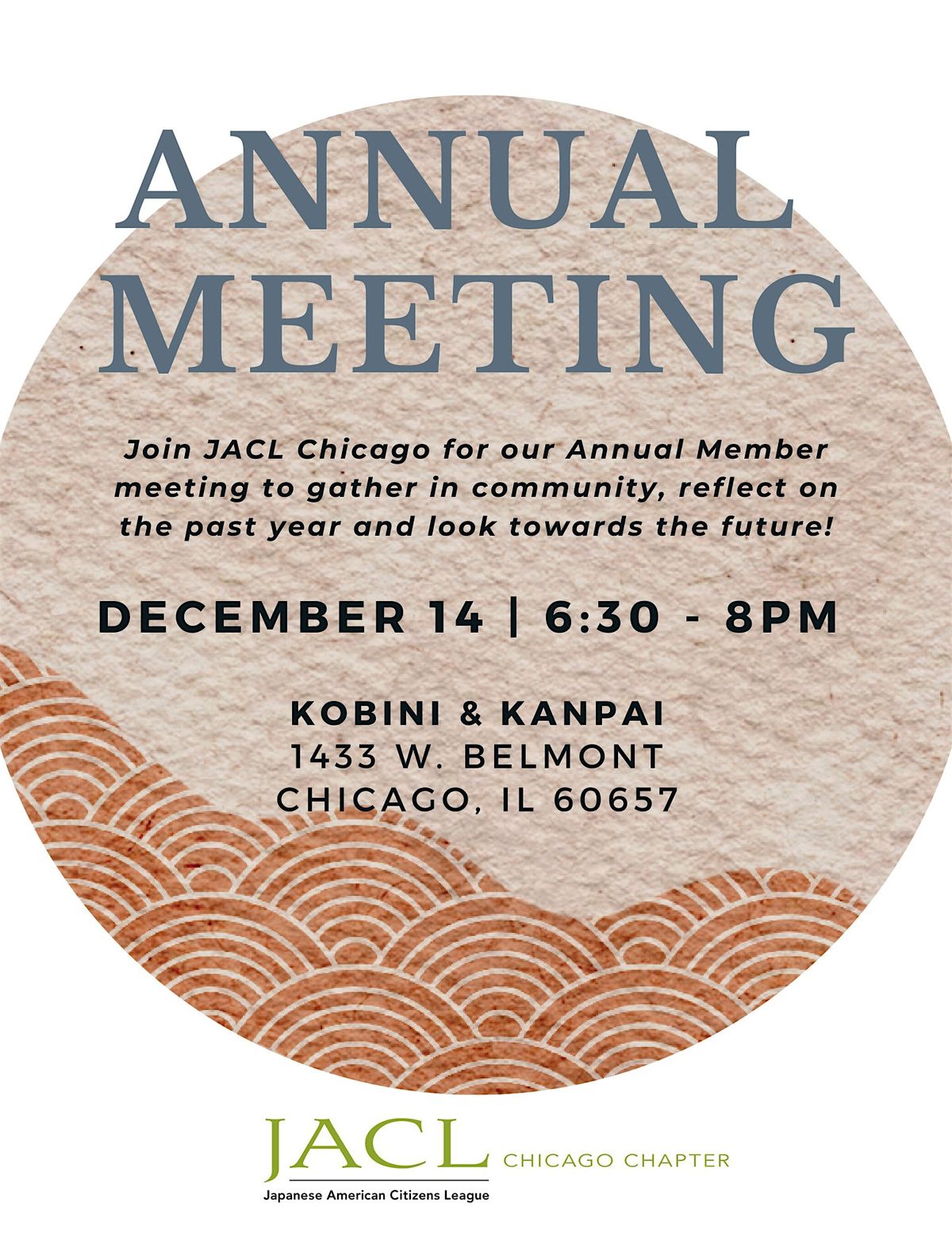 JACL Chicago Annual Member Meeting 2024