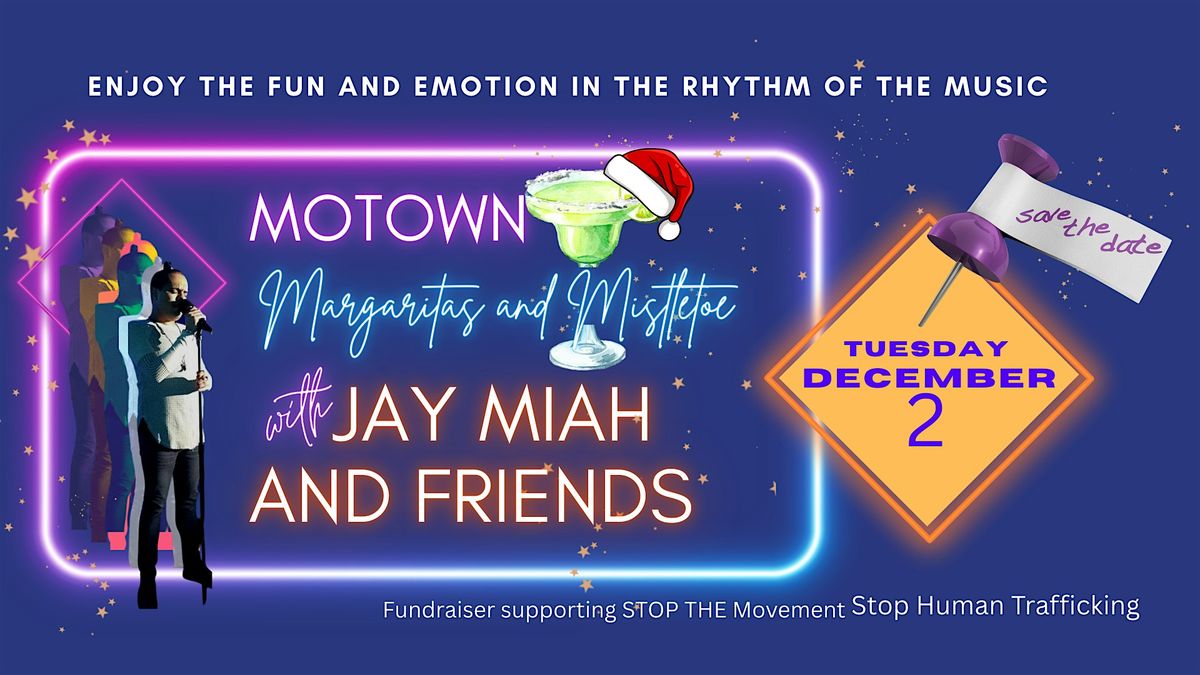Motown Concert and Dance Fundraiser Holiday Party 12-2-25