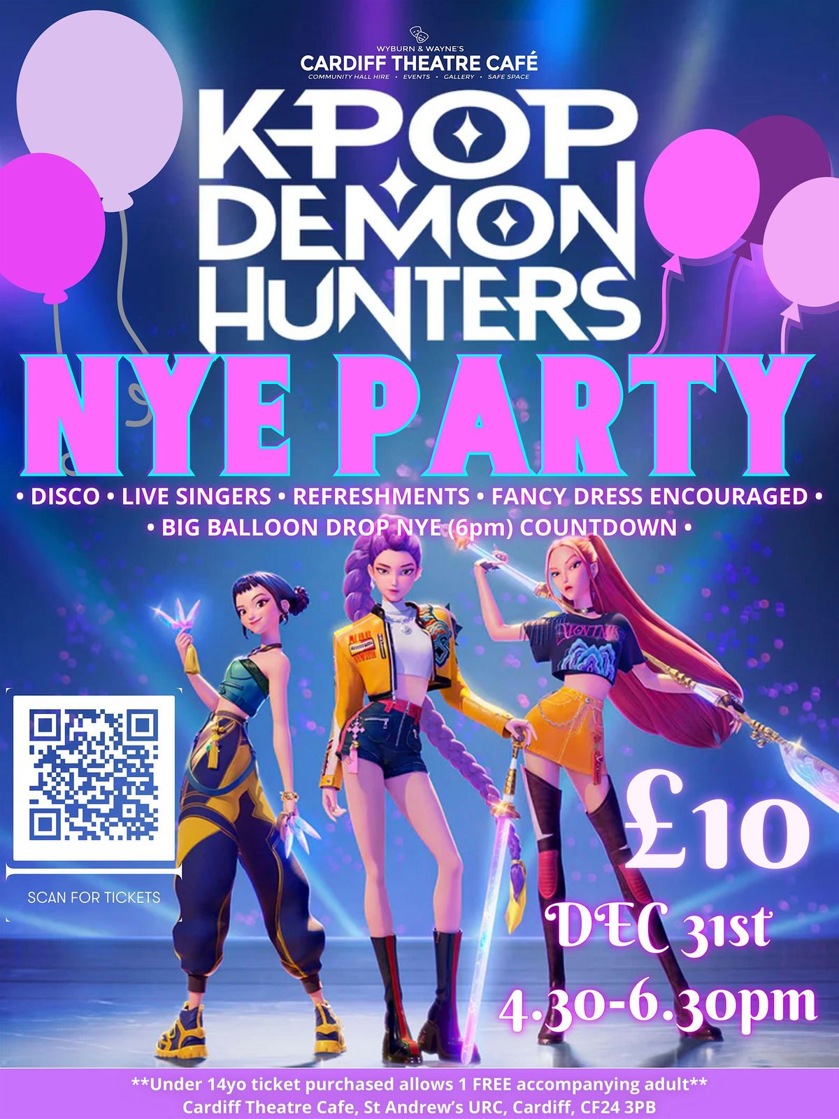 NYE K-POP DEMON HUNTERS PARTY