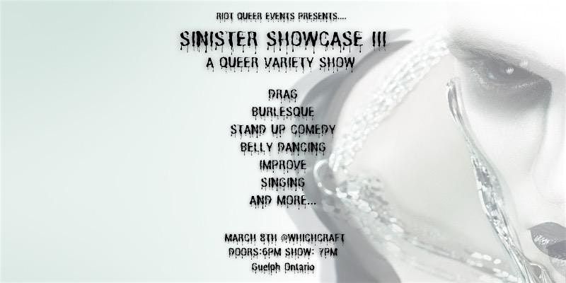 SINISTER SHOWCASE III - A QUEER VARIETY SHOW