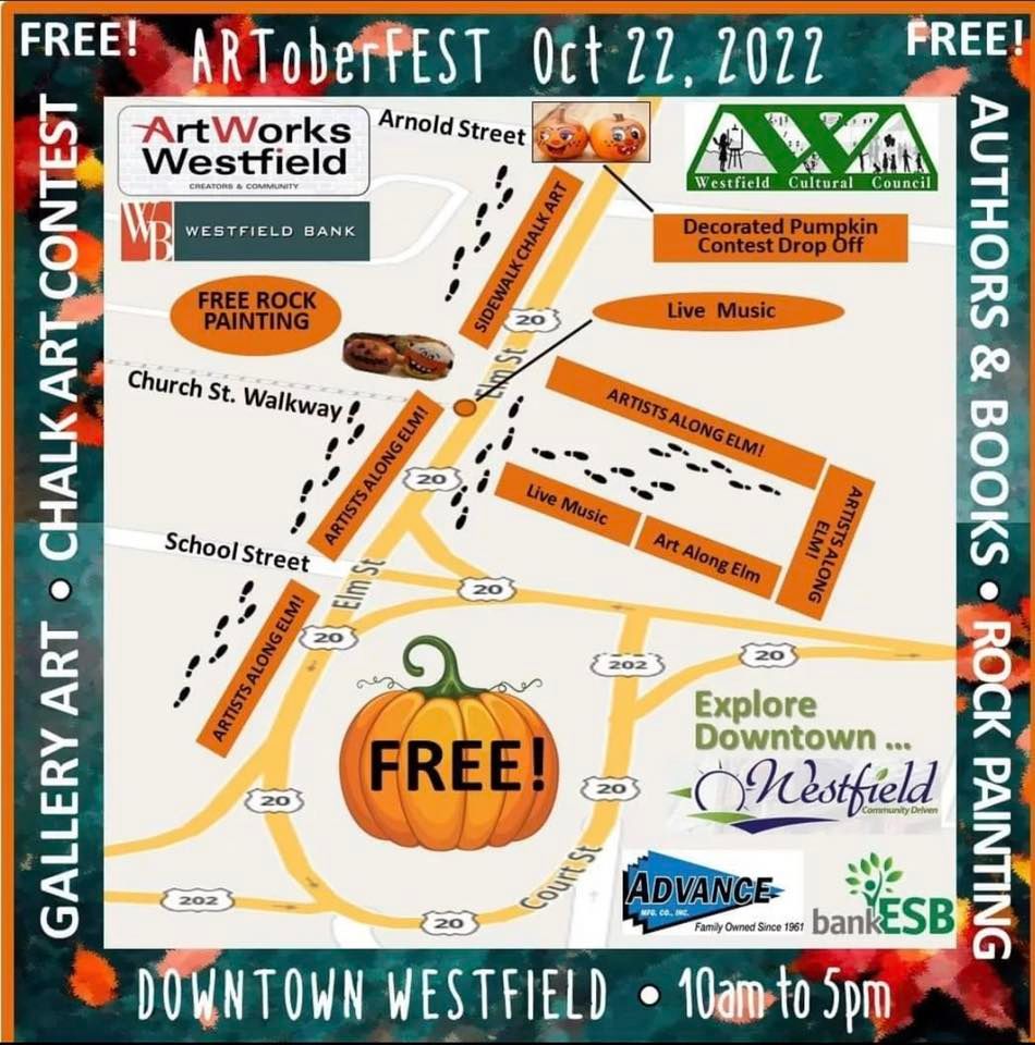 Artoberfest 2022 presented by Artworks of Westfield, Elm St
