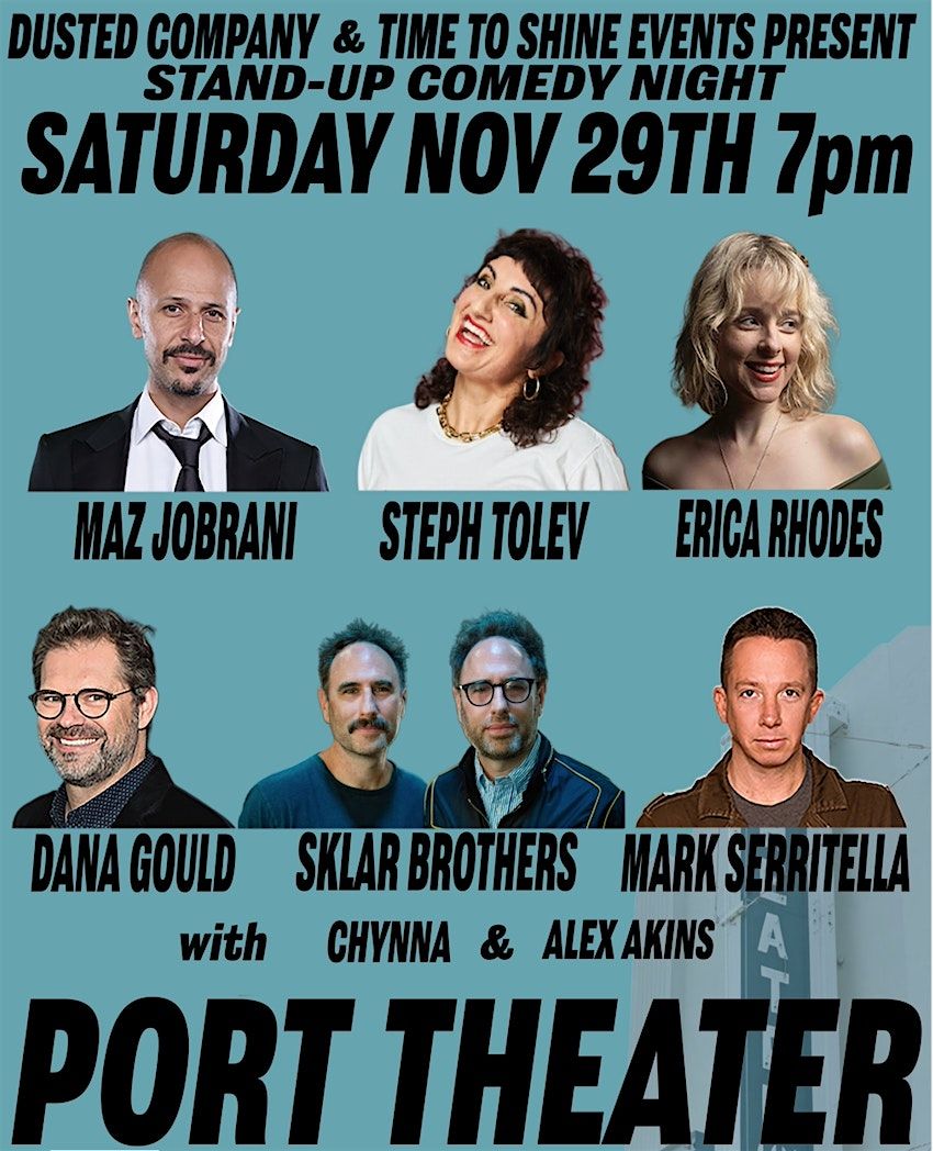 Comedy Night Maz Jobrani Steph Tolev Erica Rhodes Dana Gould and The Sklars