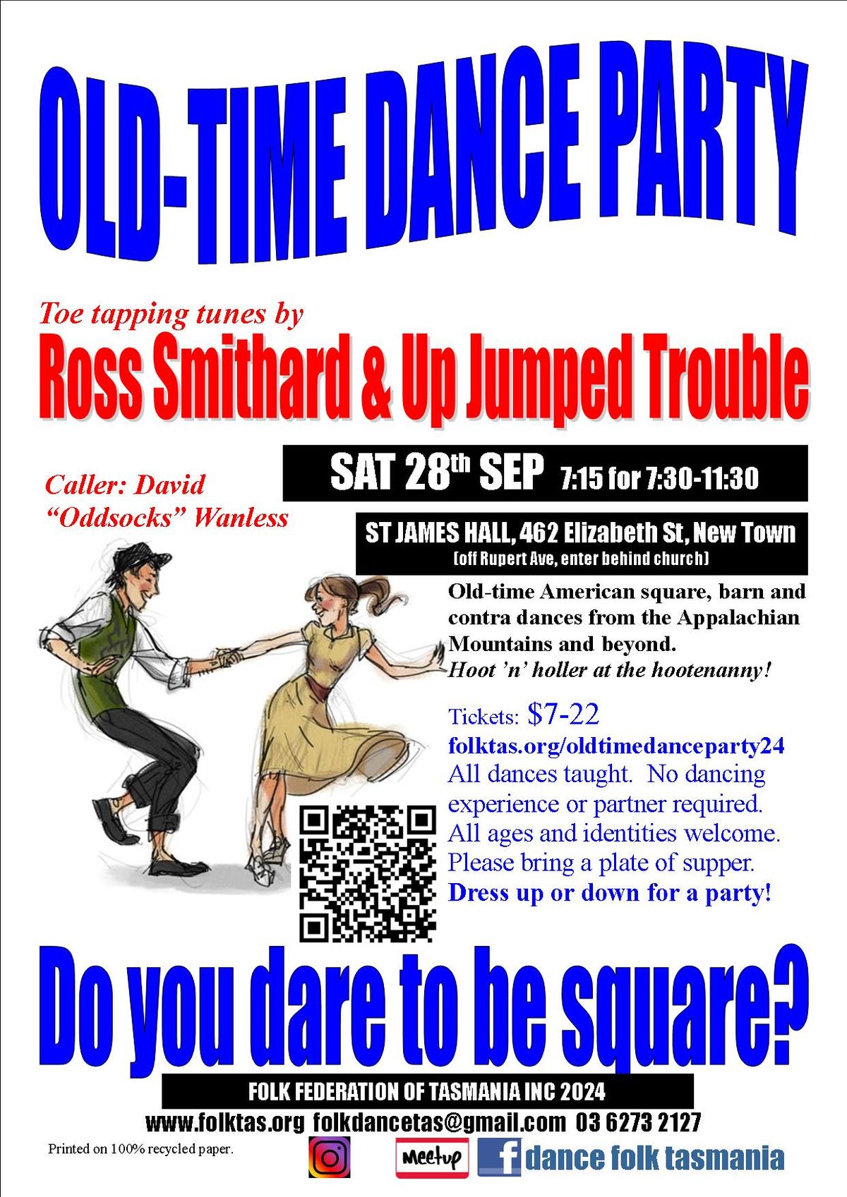 Old-Time Dance Party with Ross Smithard & Up Jumped Trouble 