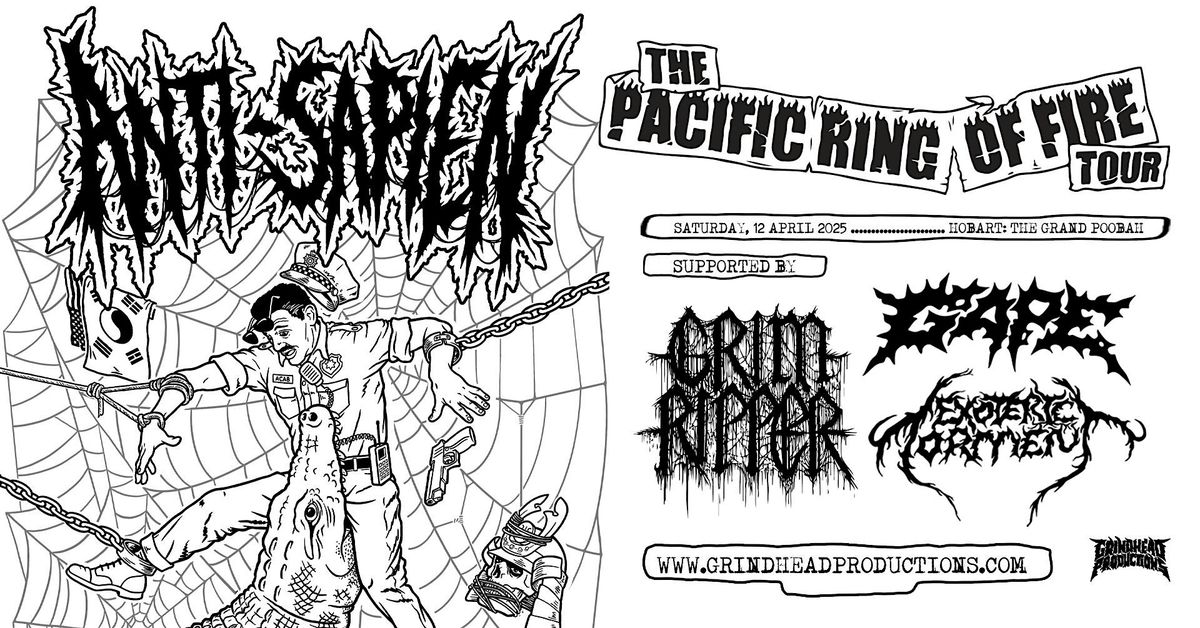 Anti-Sapien (USA) - The Pacific Ring Of Fire Tour - Hobart