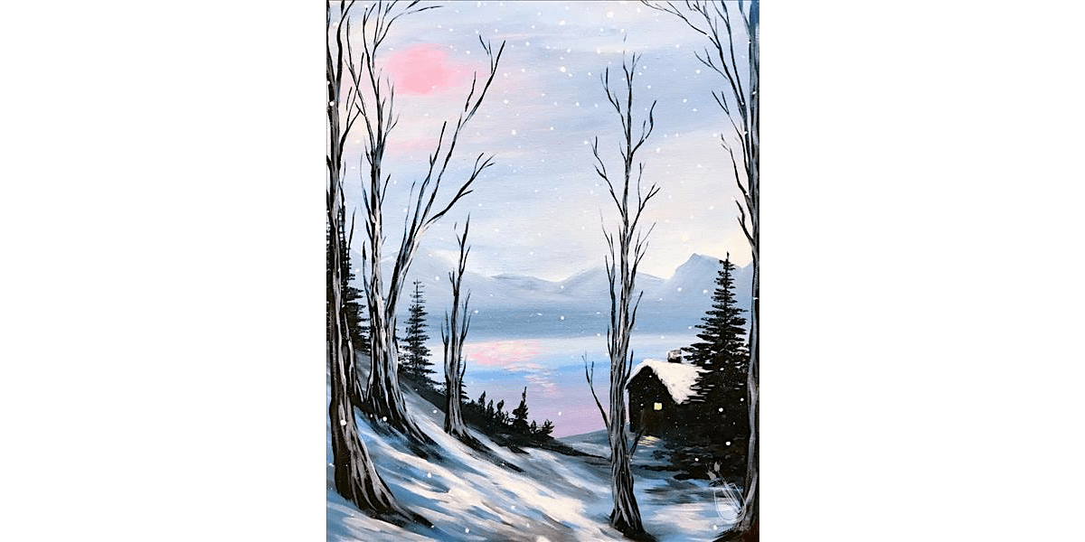 Winter Cabin - Paint and Sip in Denver | Classpop!\u2122