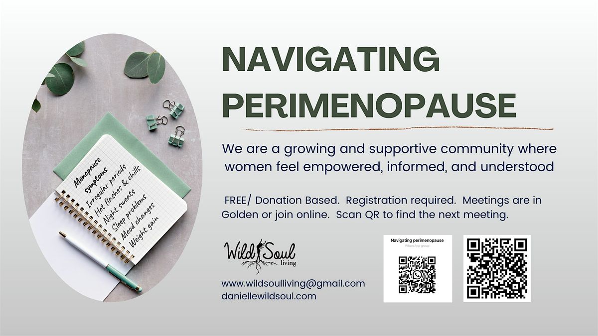 Navigating Perimenopause:  Discussion Group