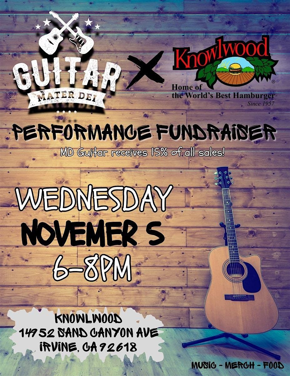 Performance Fundraiser by Mater Dei Guitars at Knowlwood