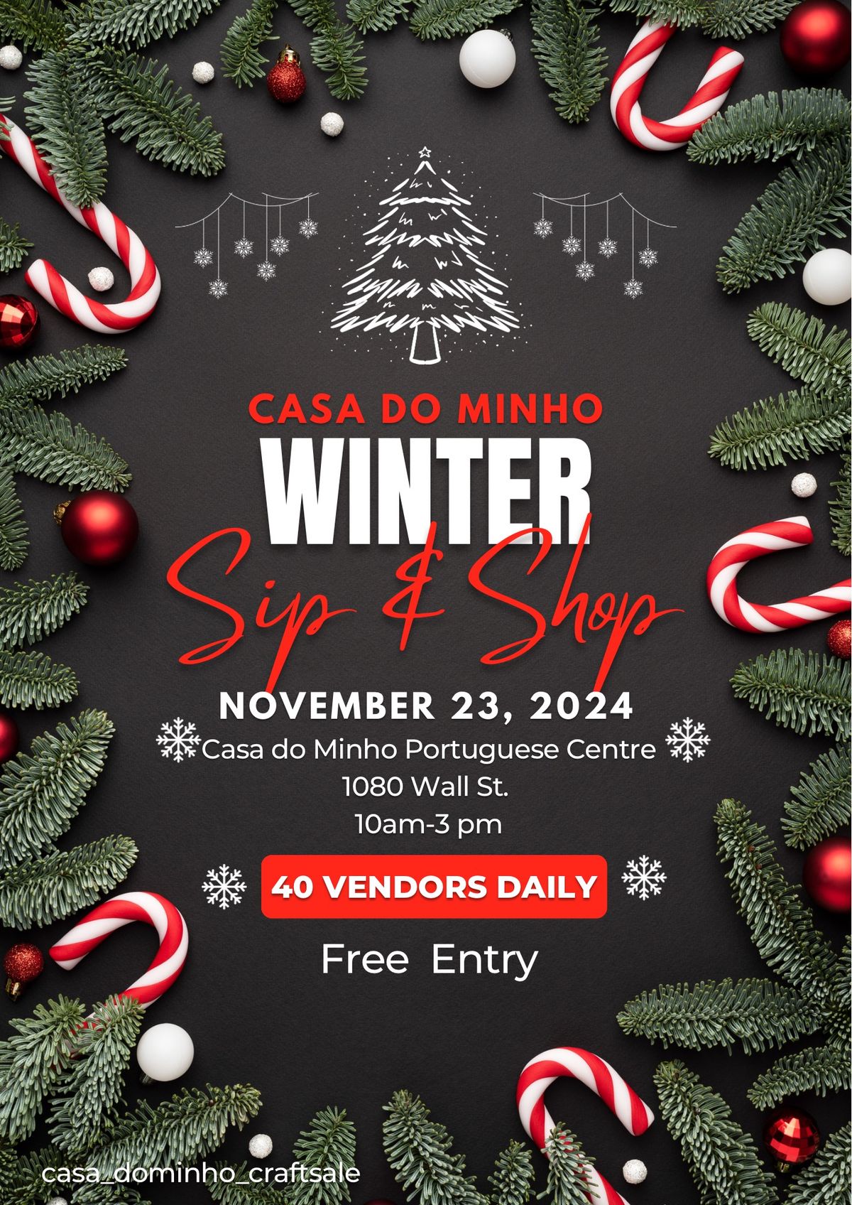 2024 Casa do Minho Sip & Shop Event