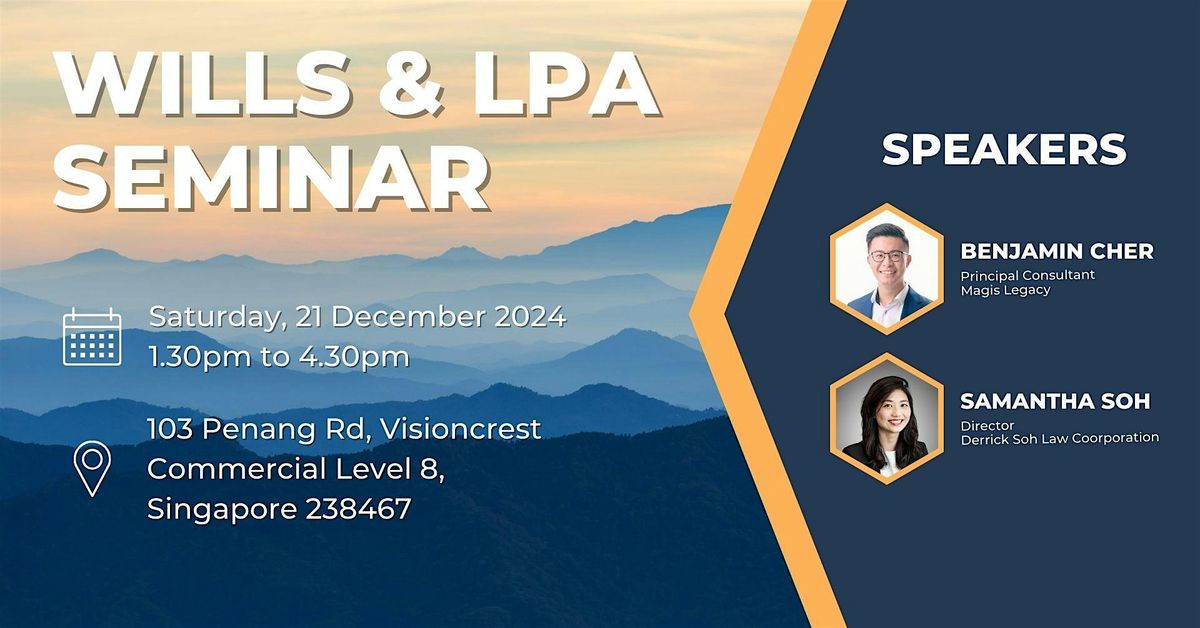 Wills and LPA Seminar