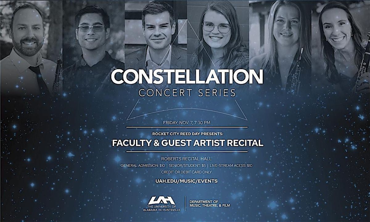 UAH Rocket City Reed Day presents a Faculty & Guest Recital
