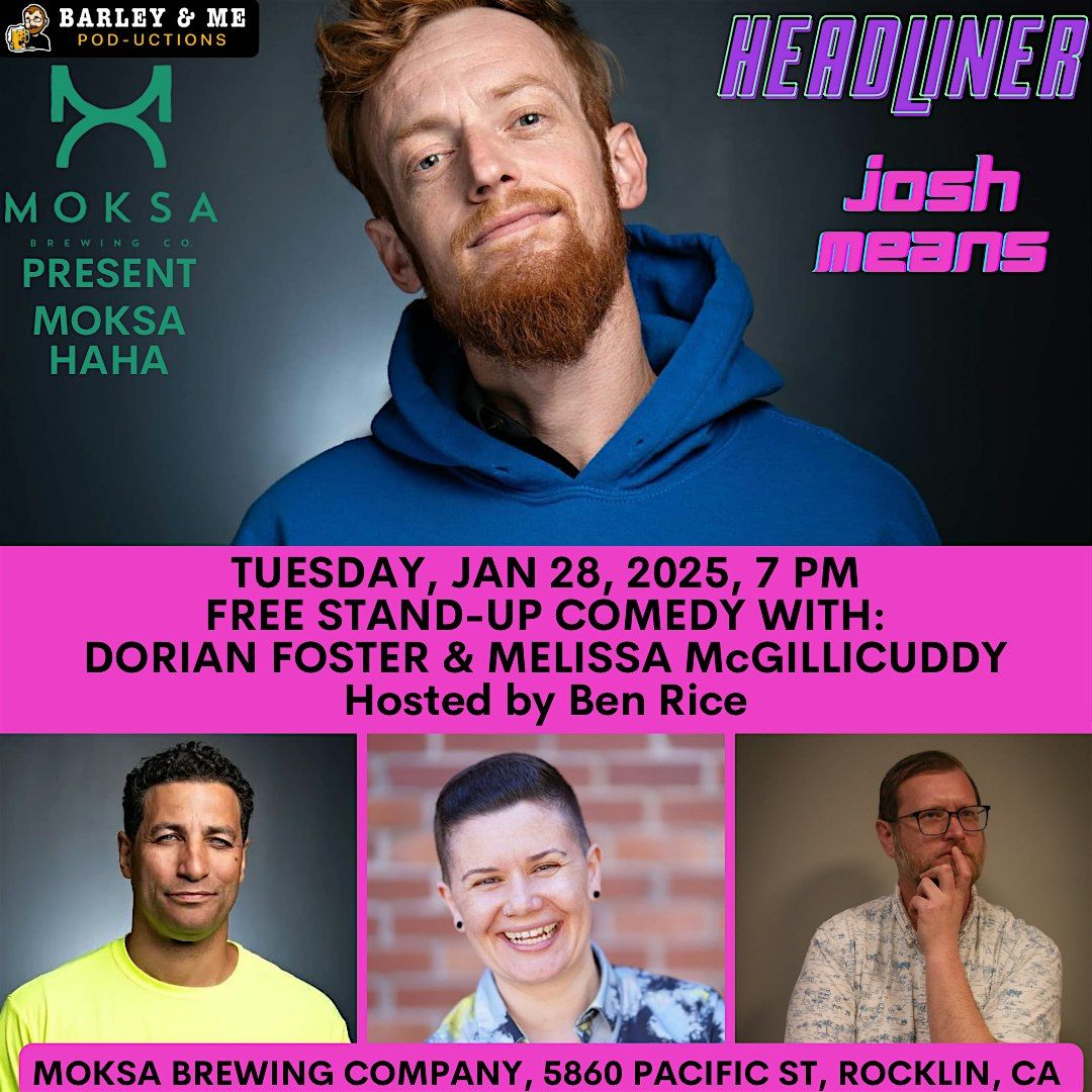 MoksaHaHa: Comedy Night at MOKSA Brewing