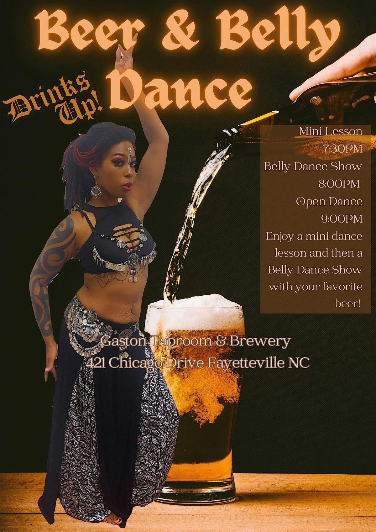 Beer & Belly Dance at Gaston Taproom