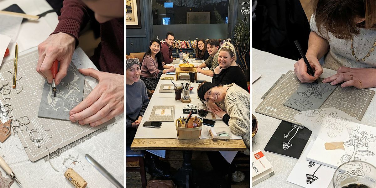 Arctic magic print night \u2014 Linocut Workshop for Beginners (Bristol)