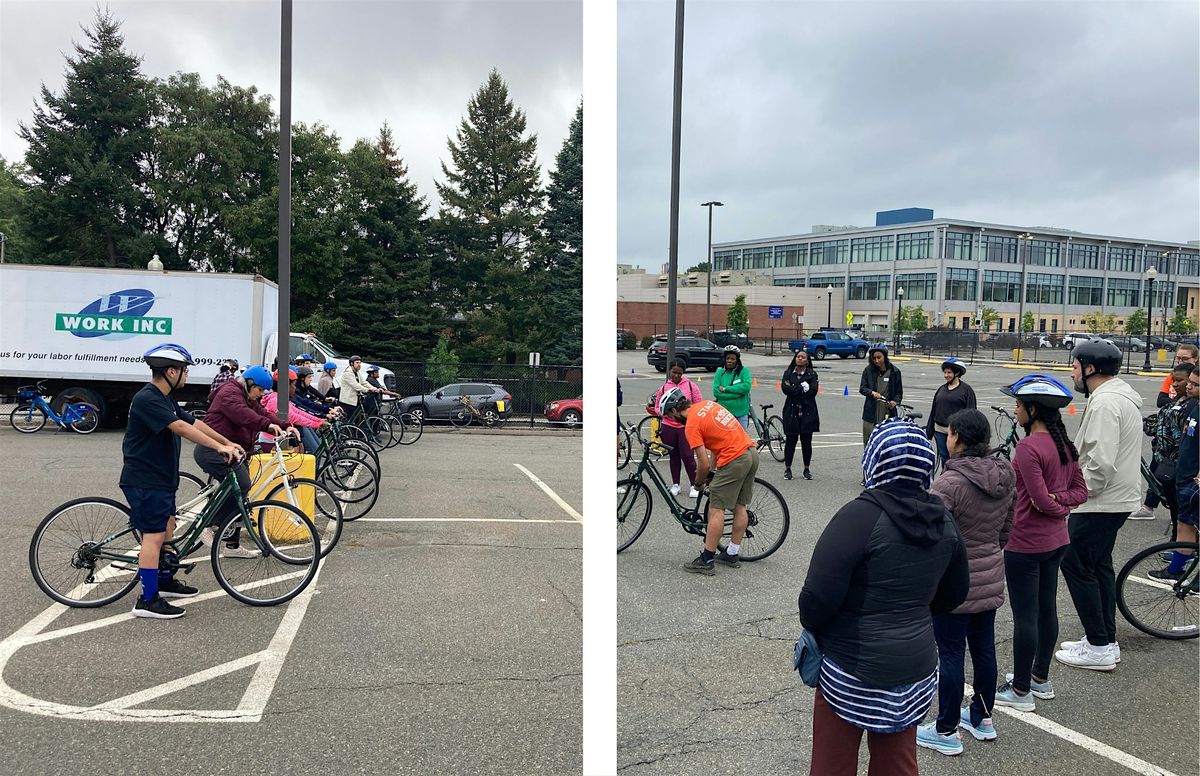 Oct 18 @10am Learn-to-Bike: All Adults \/Aprende a Montar en Bici