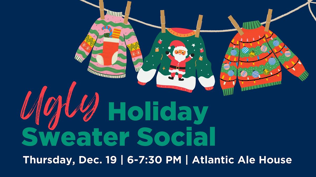 Ugly Holiday Sweater Social