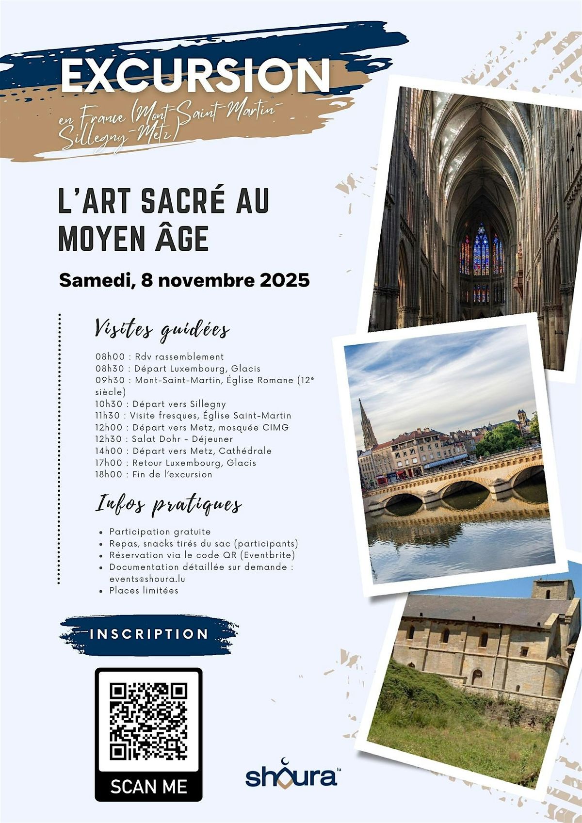 Excursion culturelle en France