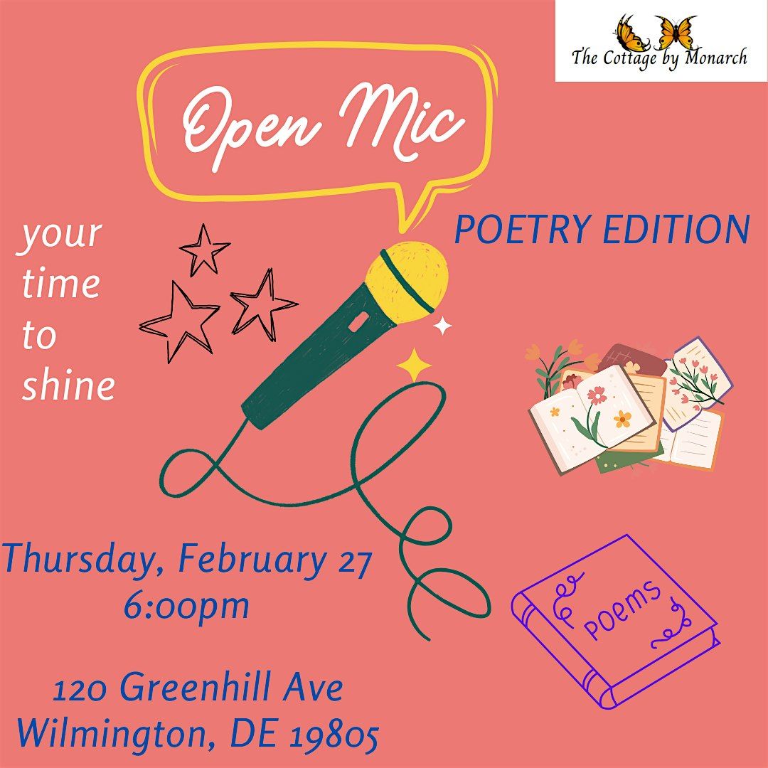 Open Mic Night: POETRY