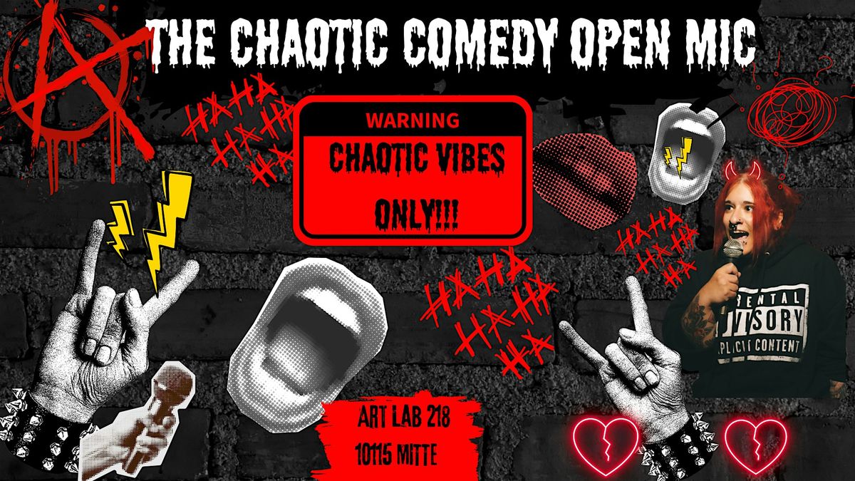 The Chaotic English Comedy Open Mic - English Open Mic in Mitte