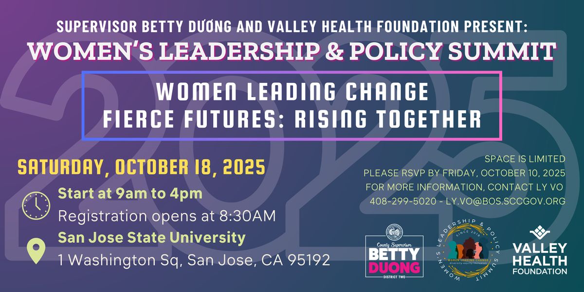 Women's Leadership and Policy Summit 2025
