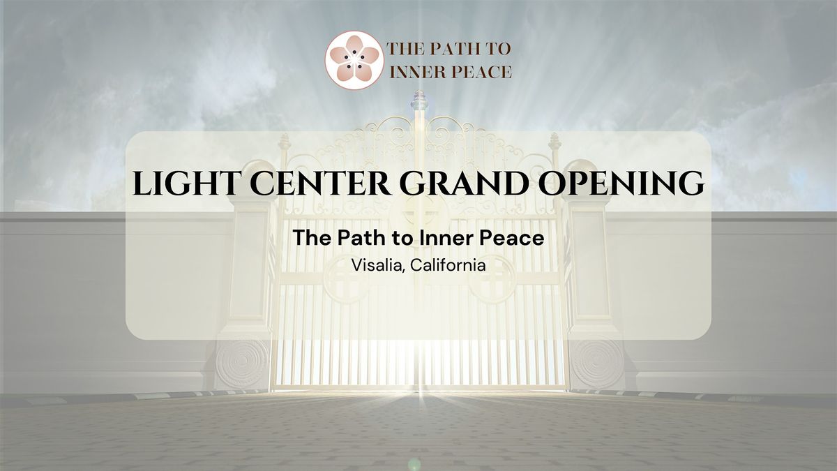The Missing Key to Inner Peace + GRAND OPENING