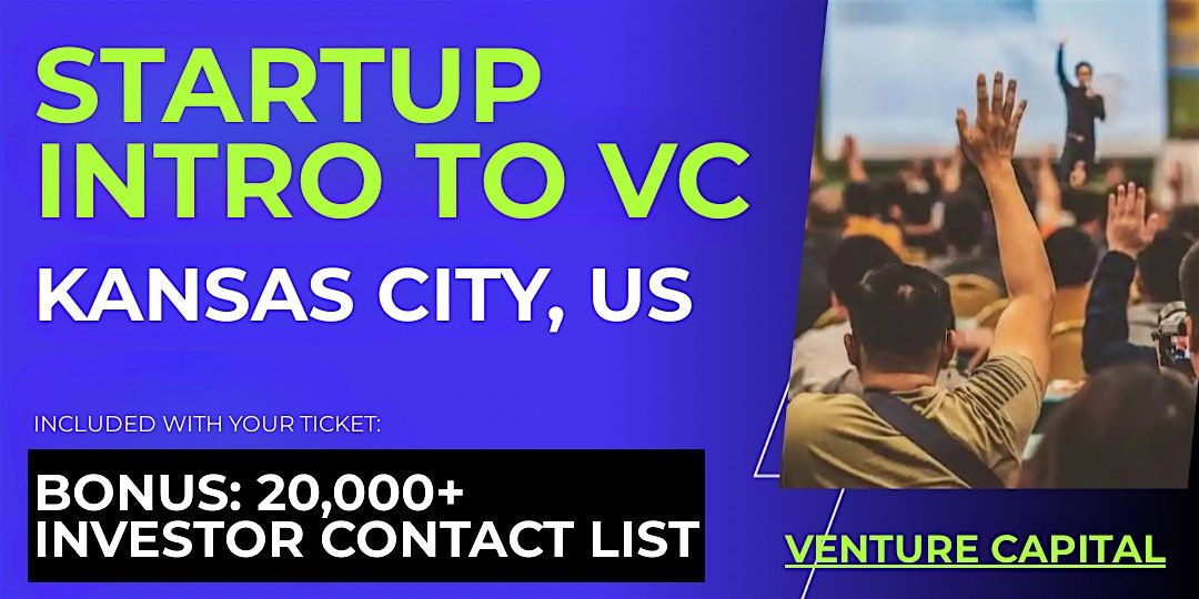 Startup Intro to VC: Connect with Investors in Kansas City and Beyond