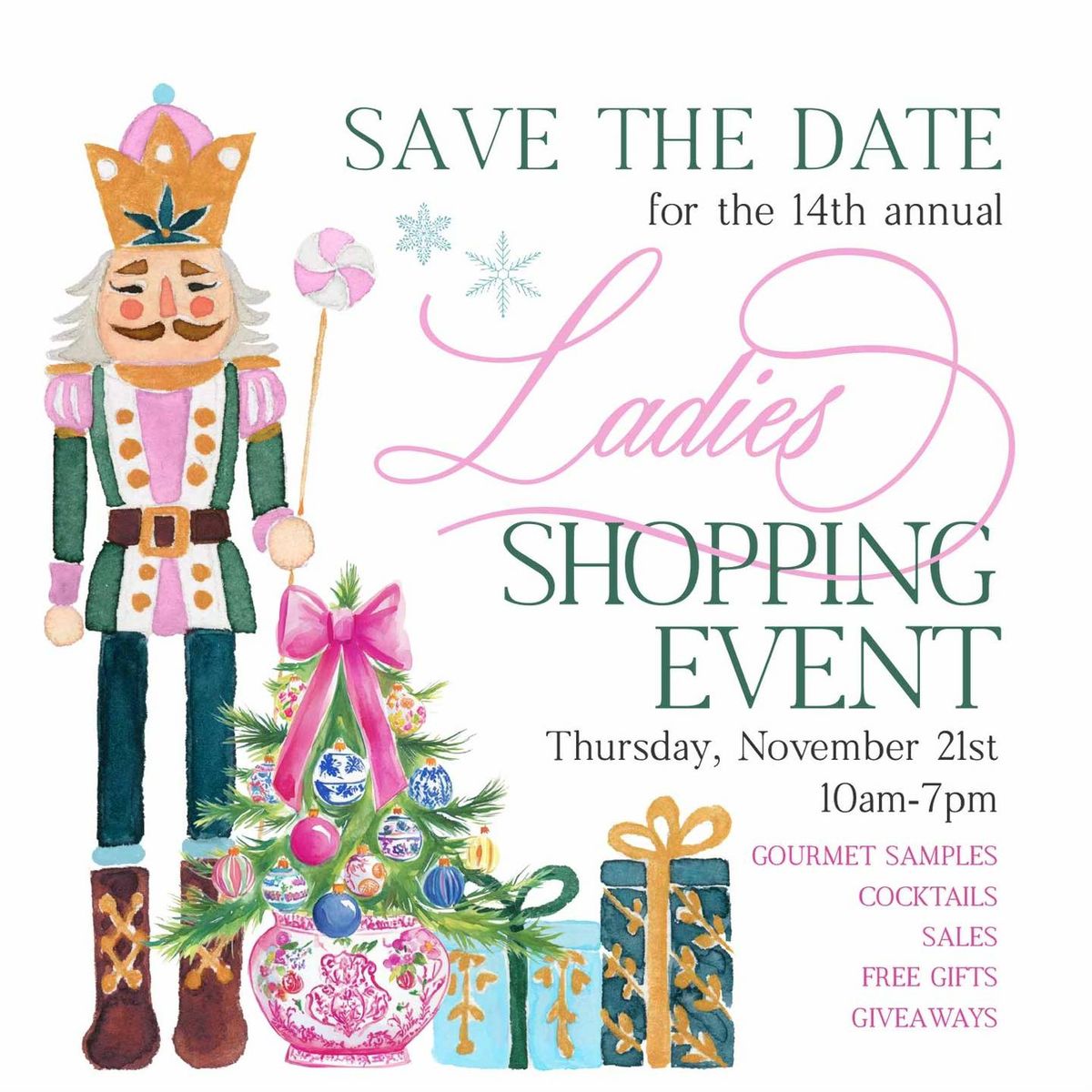 Lindale Floral\u2019s 14th Annual Ladies Shopping Event