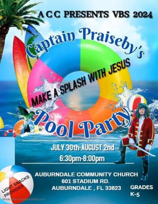 Captain Praiseby's Pool Party VBS