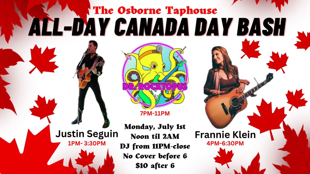 All-Day Canada Day Party Live at Osborne Taphouse!