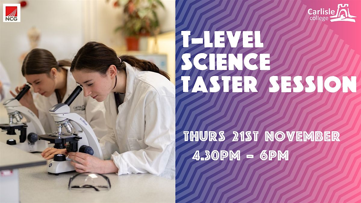 T-Level Science Taster Session