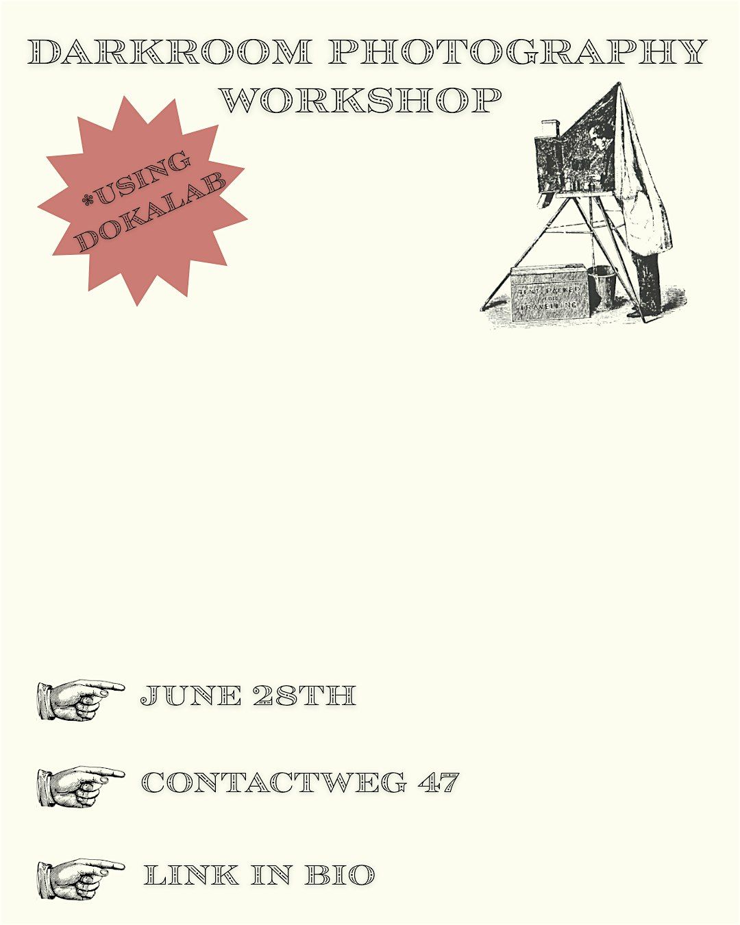 Darkroom Photo Printing Workshop with DokaLab