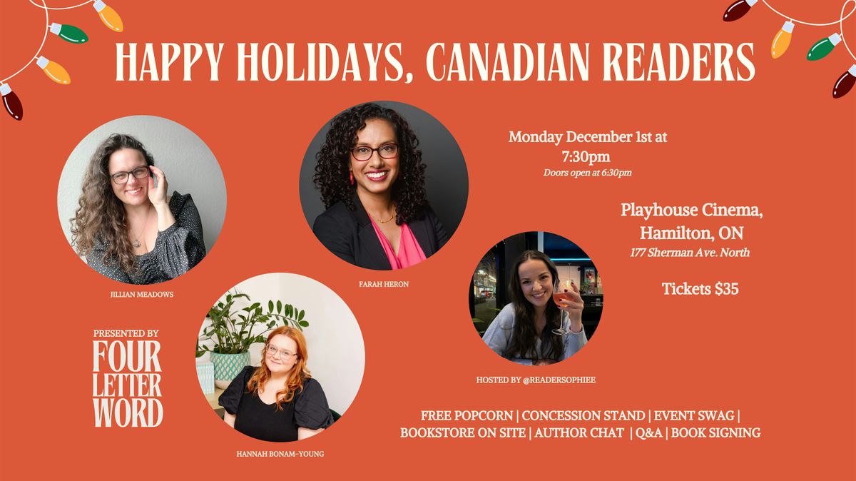 Four Letter Word Present: Jillian Meadows, Farah Heron & Hannah Bonam-Young