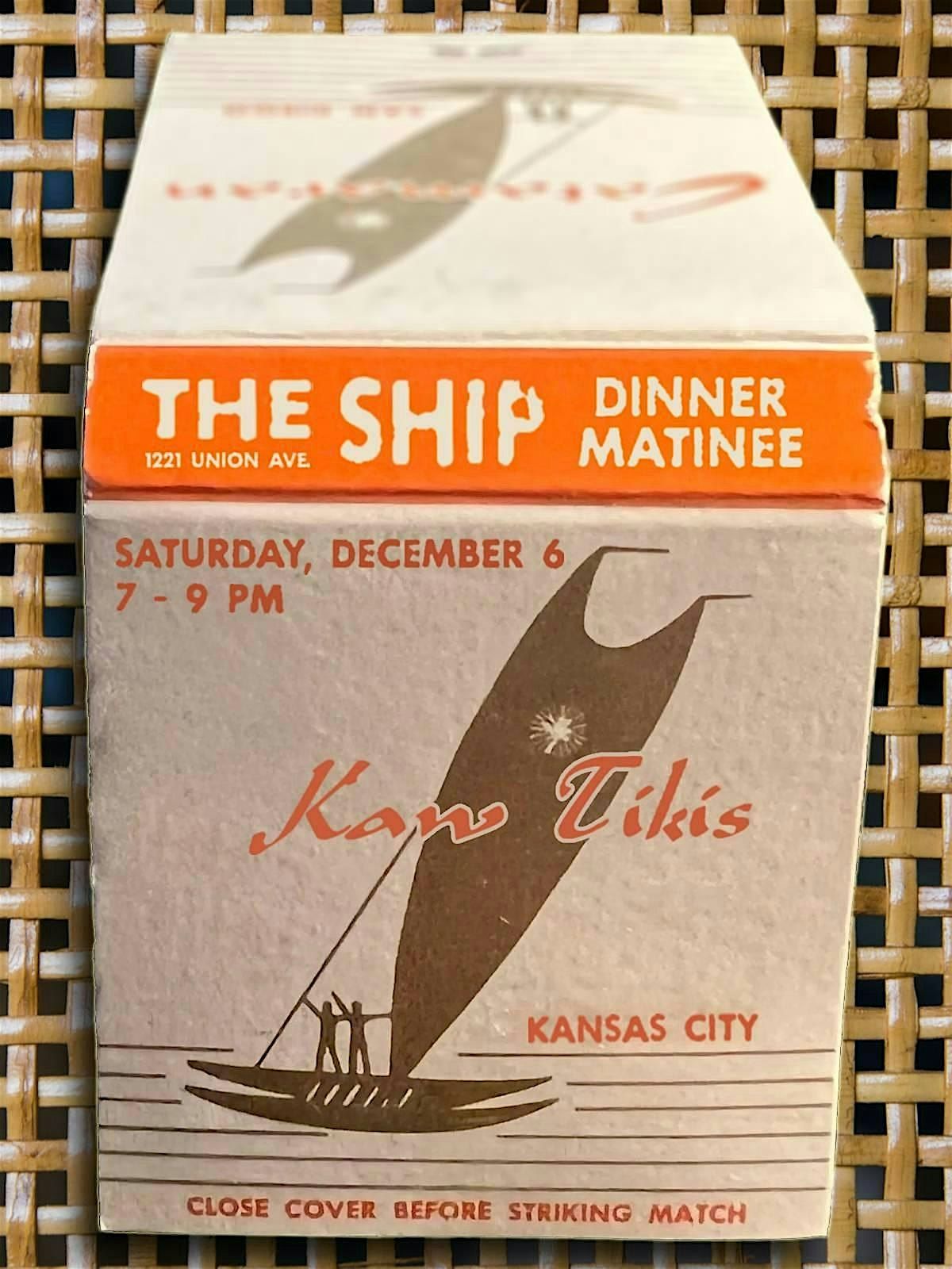 Kaw Tikis Dinner Matin\u00e9e at The Ship