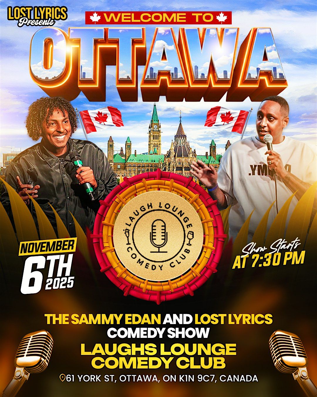 The Sammy Edan & Lost Lyrics Comedy Show