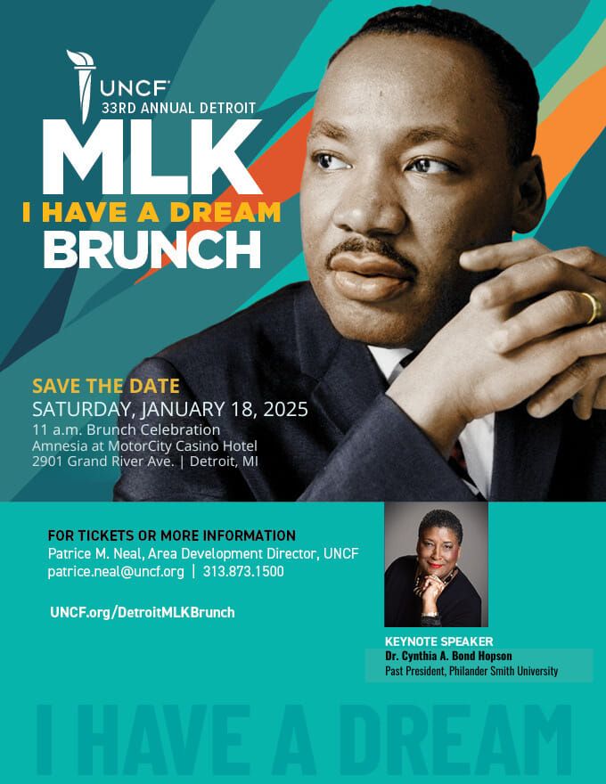 33rd Annual UNCF Dr. Martin Luther King, Jr. Brunch\u2014Detroit