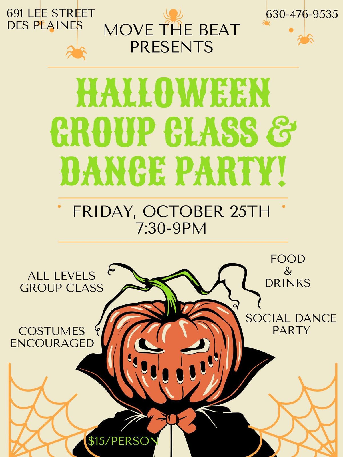 Halloween Group Class & Dance Party