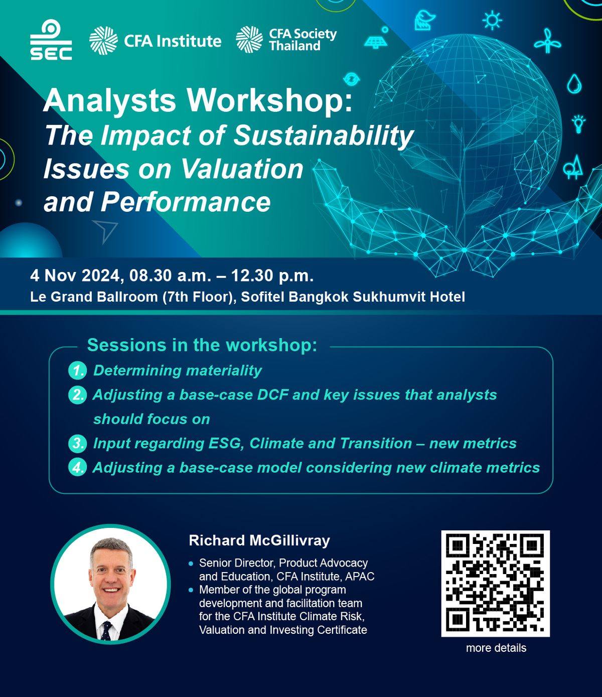 Analysts Workshop: The Impact of Sustainability Issues on Valuation and Performance