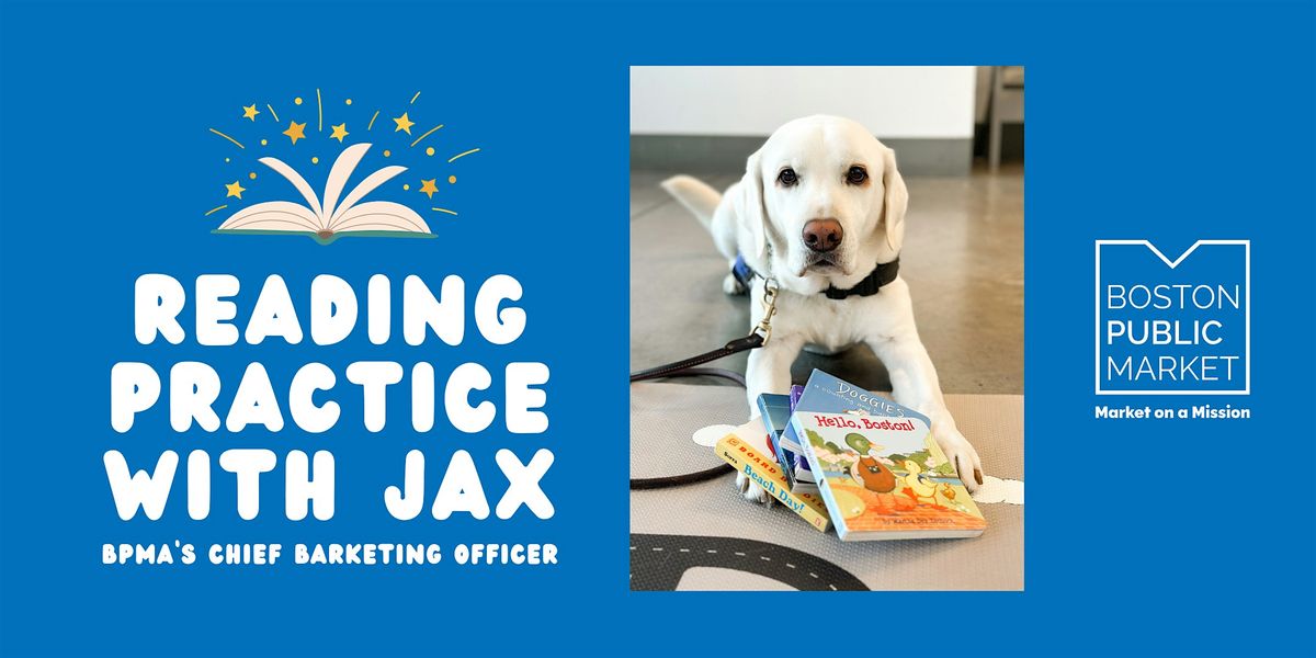 Reading Practice with Jax, Chief Barketing Officer