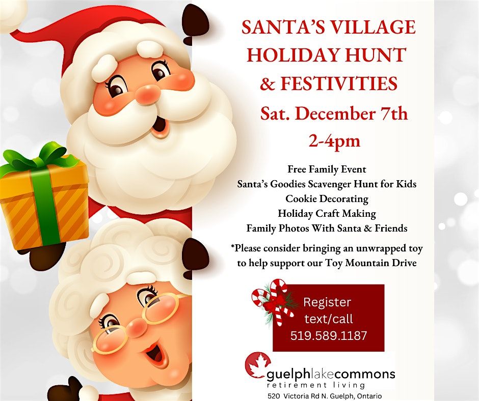 Santa's Village Holiday Hunt & Festivities