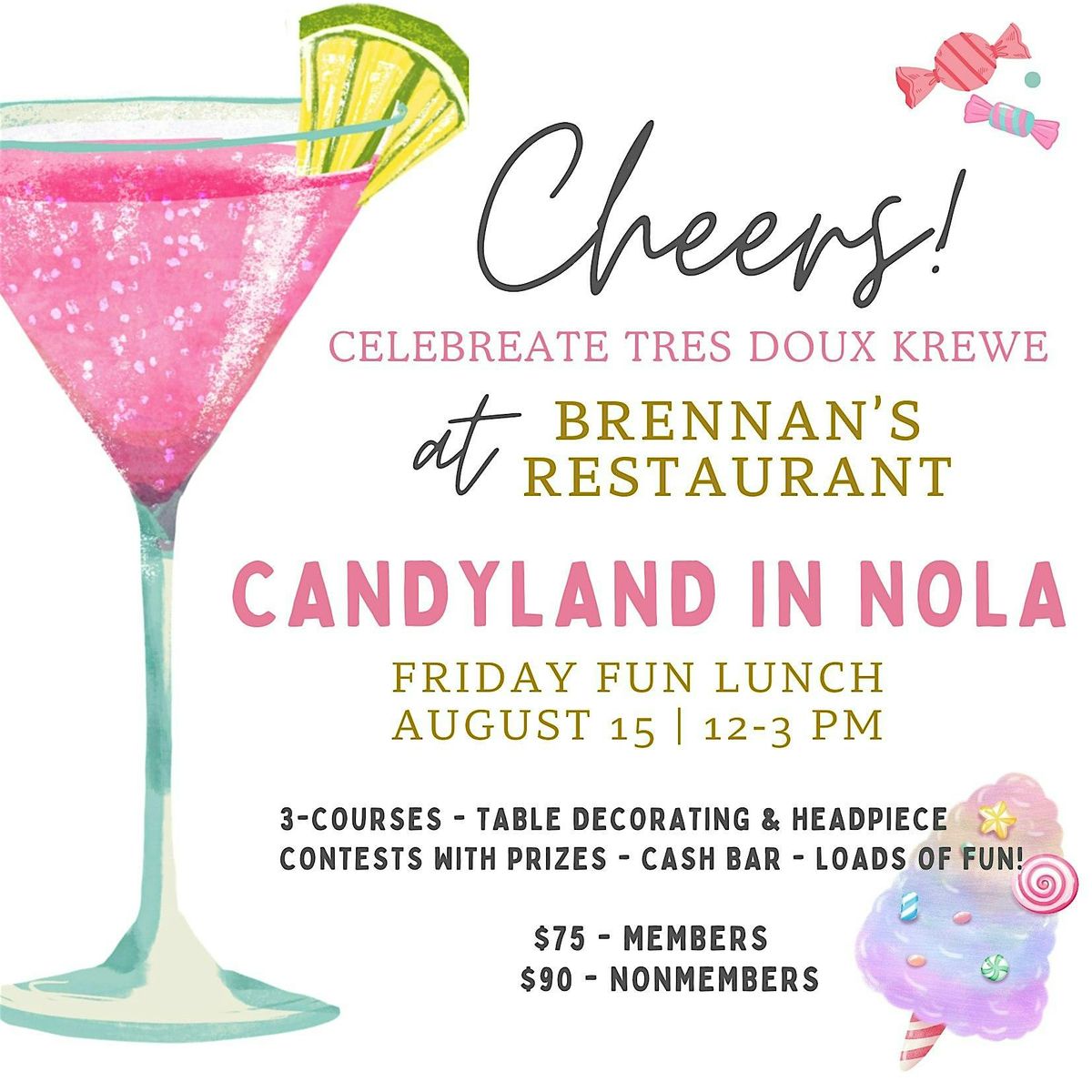 TDK's NOLA Candy Land Lunch